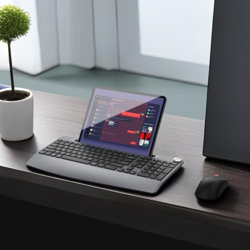 GAMCATZ Wireless Keyboard and Mouse Combo - Grey
