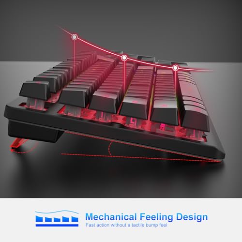 NPET S21 Wireless Gaming Keyboard & Mouse Combo, RGB