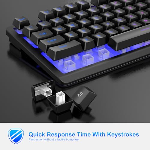 NPET S21 Wireless Gaming Keyboard & Mouse Combo, RGB