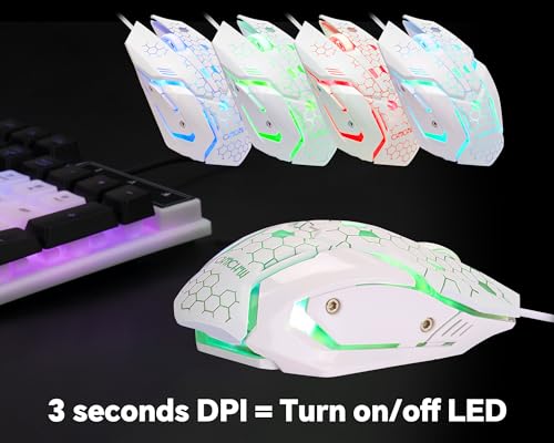 CHONCHOW Gaming Keyboard Mouse Combo - LED Backlit