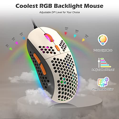 ZIYOU LANG RK-T8PR0 Mechanical Gaming Keyboard Mouse Combo