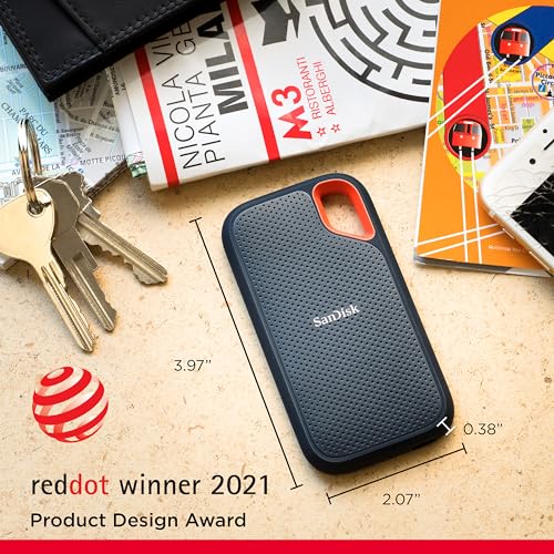 SanDisk 2TB Extreme Portable SSD - USB-C 3.2