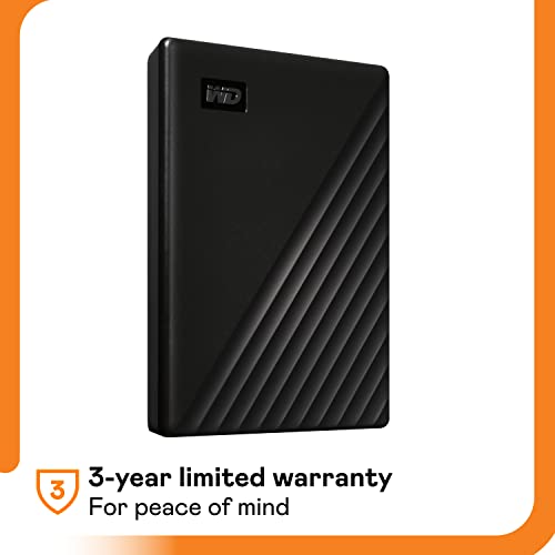 WD 5TB My Passport Portable External Hard Drive