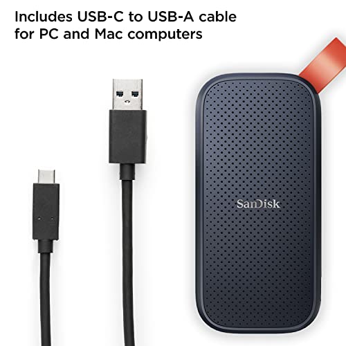 SanDisk 1TB Portable SSD - USB-C, USB 3.2 Gen 2