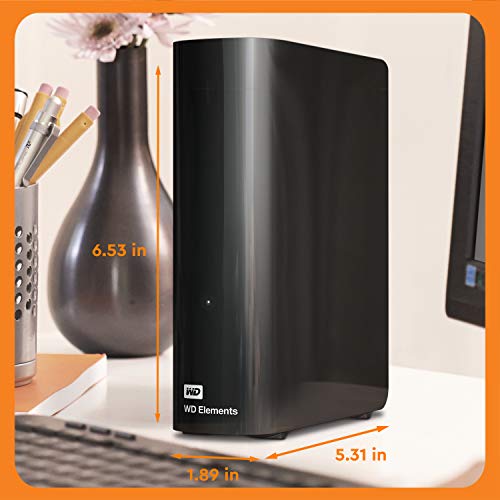 WD 6TB Elements Desktop USB 3.0 External Hard Drive