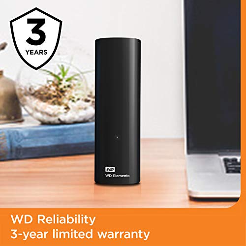 WD 6TB Elements Desktop USB 3.0 External Hard Drive