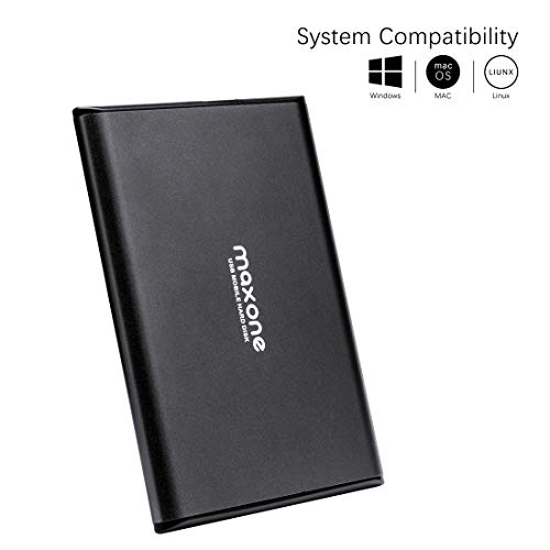 500GB Ultra Slim Portable External Hard Drive - USB 3.0