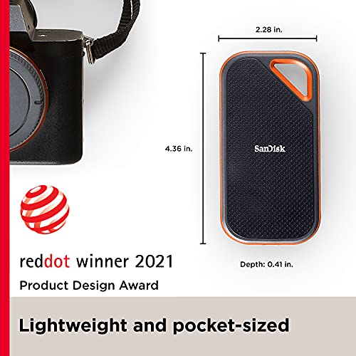 SanDisk 1TB Extreme PRO Portable SSD - Fast Speeds
