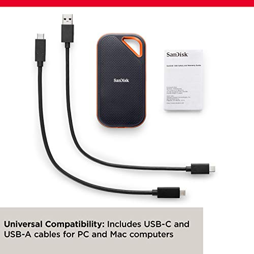 SanDisk 1TB Extreme PRO Portable SSD - Fast Speeds