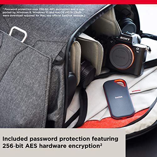 SanDisk 1TB Extreme PRO Portable SSD - Fast Speeds