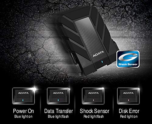 ADATA 4TB USB 3.1 Waterproof Rugged External Hard Drive