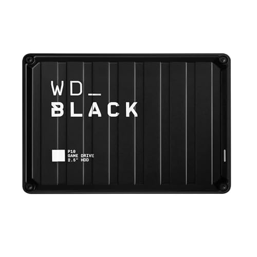 WD_BLACK 5TB P10 Game Drive - Playstation, Xbox, PC