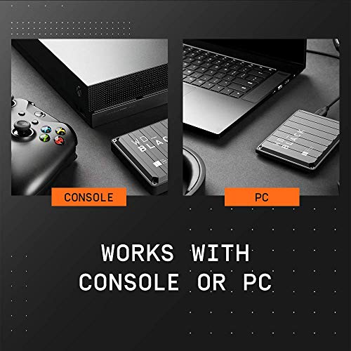 WD_BLACK 5TB P10 Game Drive - Playstation, Xbox, PC