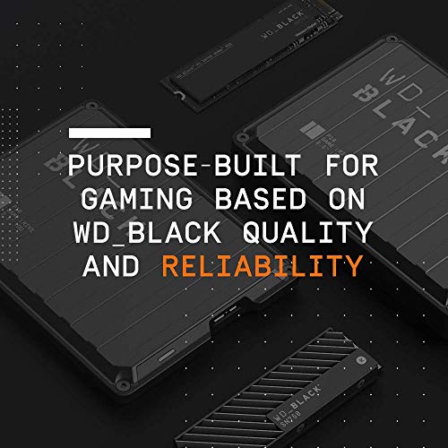 WD_BLACK 5TB P10 Game Drive - Playstation, Xbox, PC