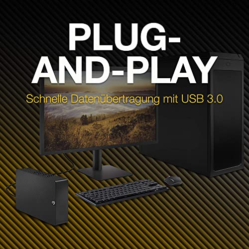 Seagate Expansion Desktop 14TB External Hard Drive USB 3.0