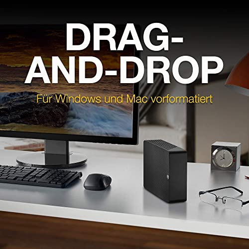 Seagate Expansion Desktop 14TB External Hard Drive USB 3.0
