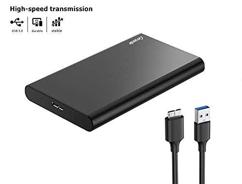500GB Ultra Slim Portable External Hard Drive USB3.0