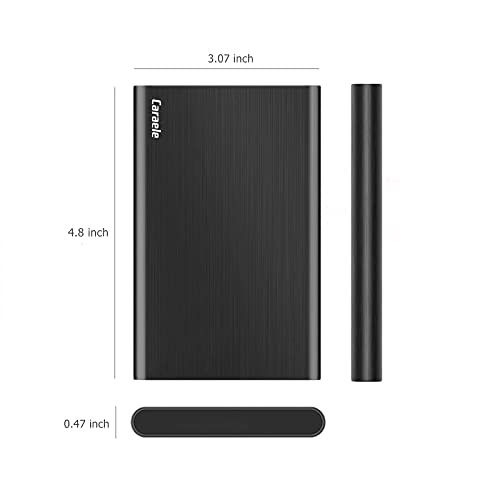 500GB Ultra Slim Portable External Hard Drive USB3.0