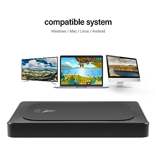 Aiolo 2TB Ultra Slim External Hard Drive for PC/Mac/Laptop/PS4/Xbox