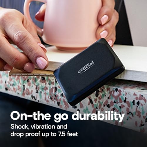 Crucial X9 1TB Portable SSD - Fast Speeds