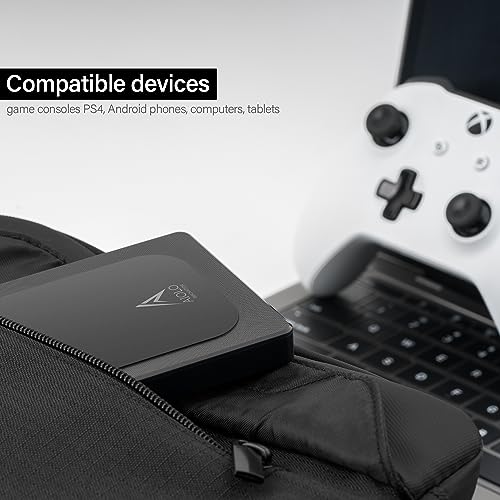 Aiolo 2TB Ultra Slim External Hard Drive for PC/Mac/Laptop/PS4/Xbox