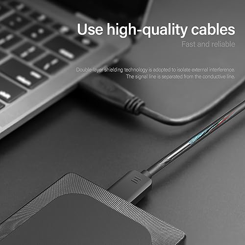 Aiolo 2TB Ultra Slim External Hard Drive for PC/Mac/Laptop/PS4/Xbox