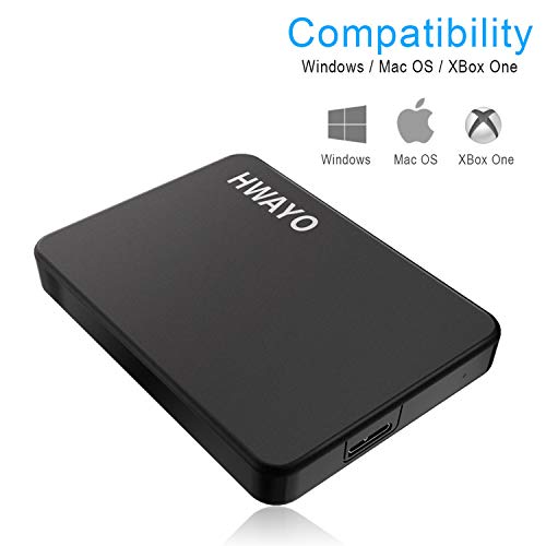 HWAYO 750GB USB 3.0 External Hard Drive