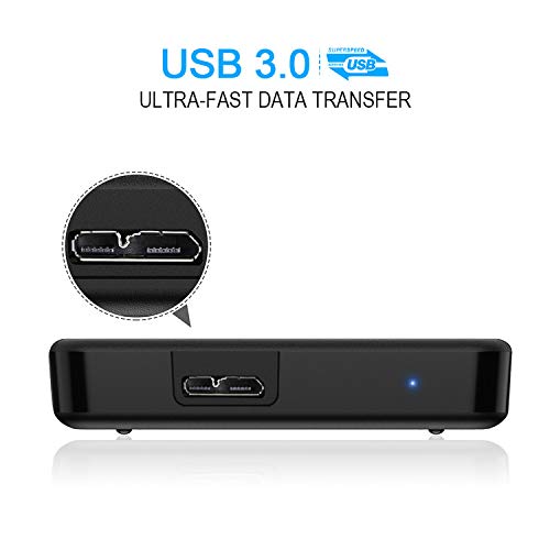 HWAYO 750GB USB 3.0 External Hard Drive