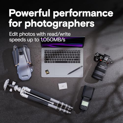 Crucial X9 Pro 2TB Portable SSD with Mylio Photos+