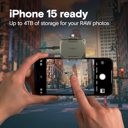 Crucial X9 Pro 2TB Portable SSD with Mylio Photos+
