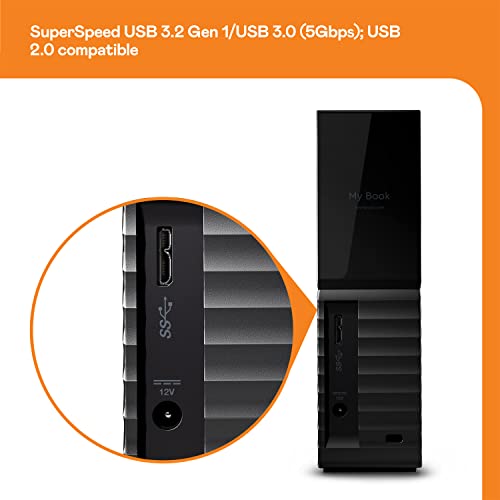 WD 18TB My Book Desktop External Hard Drive
