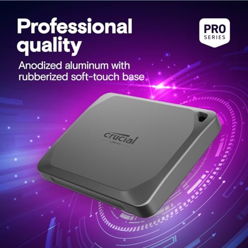 Crucial X9 Pro 2TB Portable SSD with Mylio Photos+