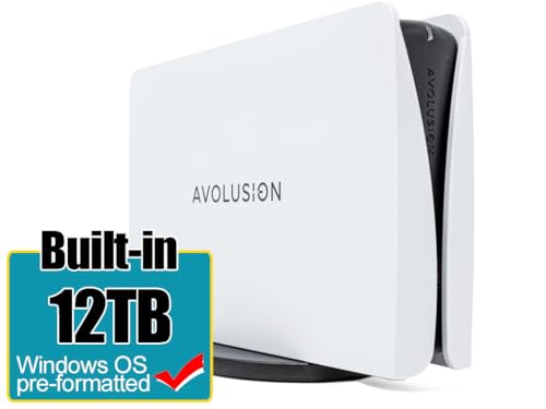 Avolusion PRO-5Y 12TB External Hard Drive - WindowsOS