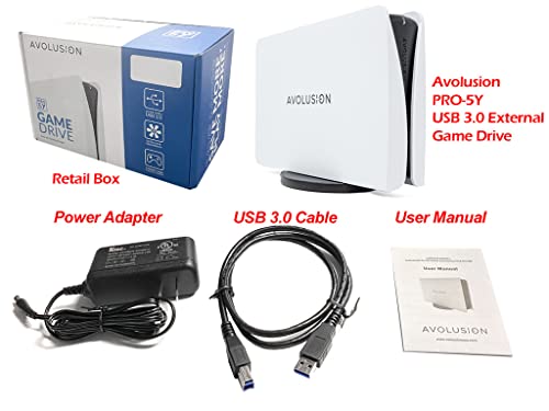 Avolusion PRO-5Y 12TB External Hard Drive - WindowsOS
