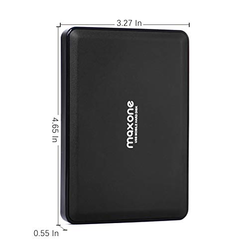 Maxone Portable External Hard Drive 500GB USB 3.0