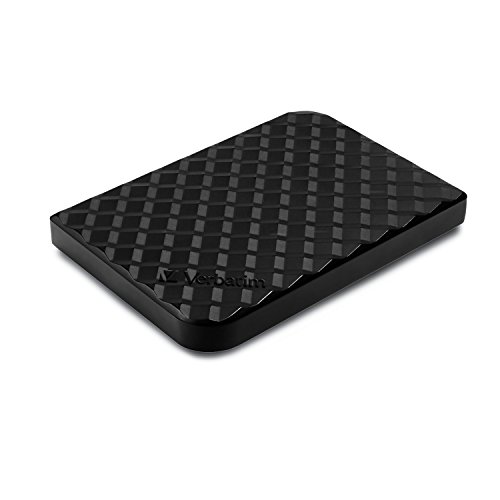 Verbatim 256GB Portable SSD External with USB-C Adapter