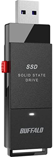BUFFALO External SSD 500GB - Fast Data Transfer