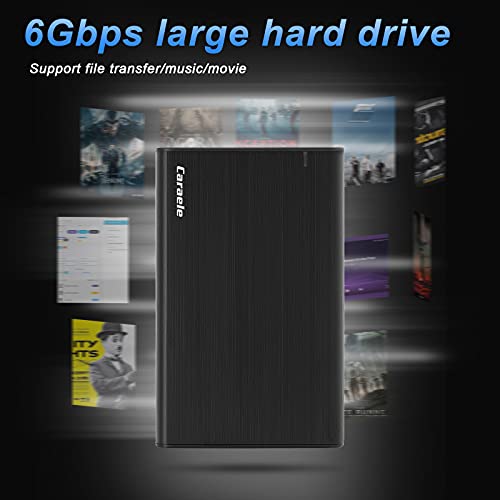 750GB Portable External Hard Drive for Wireless Devices