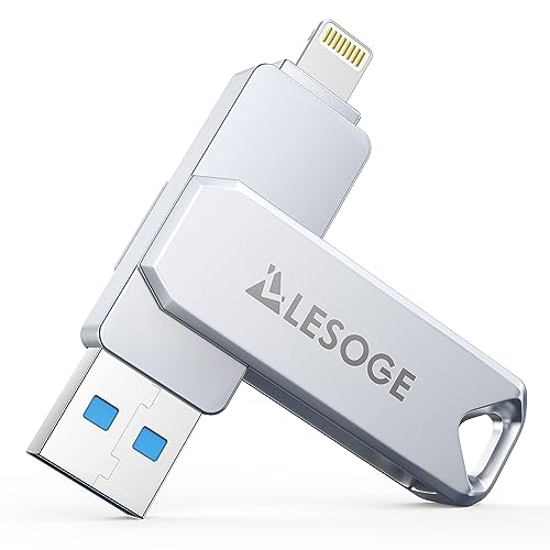 256GB MFi Certified Flash Drive for iPhone, Android, PC
