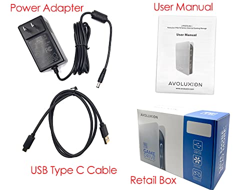 Avolusion PRO-T5 USB 3.0 External Hard Drive (White)