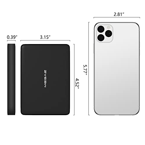 320GB External Hard Drive - Slim 2.5'' Portable HDD
