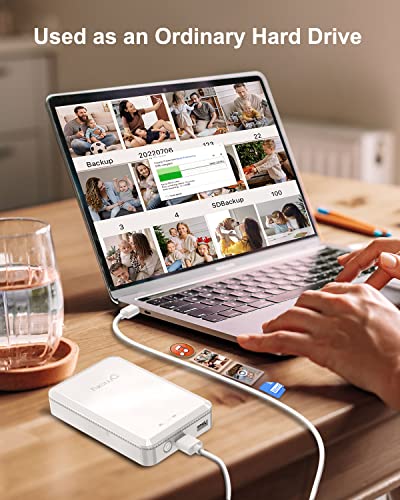 2TB Portable Storage Device for Phone & Computer