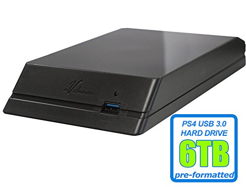 Avolusion 6TB USB 3.0 External Gaming Hard Drive