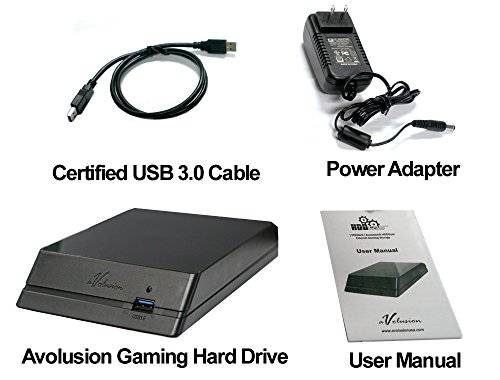 Avolusion 6TB USB 3.0 External Gaming Hard Drive