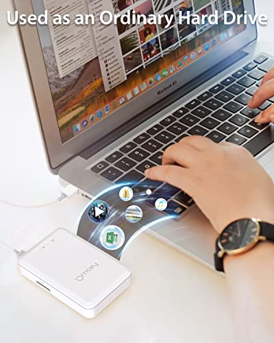 1TB External Hard Drive for iPhone, iPad, MacBook - USB 3.0
