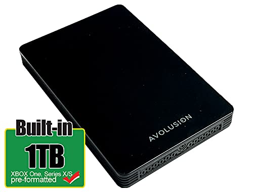Avolusion 1TB USB 3.0 Gaming Hard Drive for Xbox