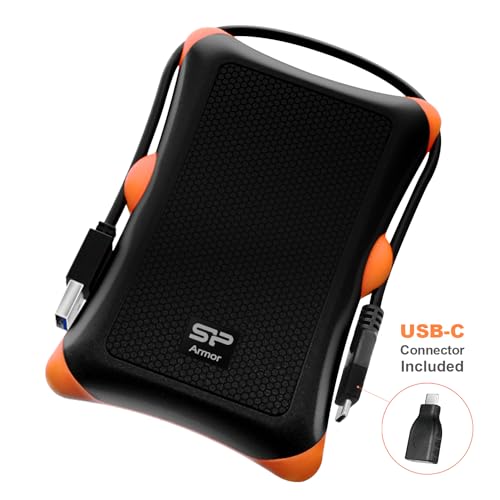 Silicon Power 2TB USB-C HDD Armor A30