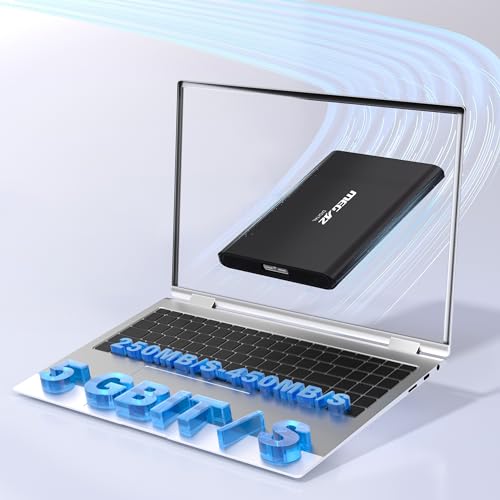 MEGAZ 1TB Portable External Hard Drive for PC/Mac/Laptop