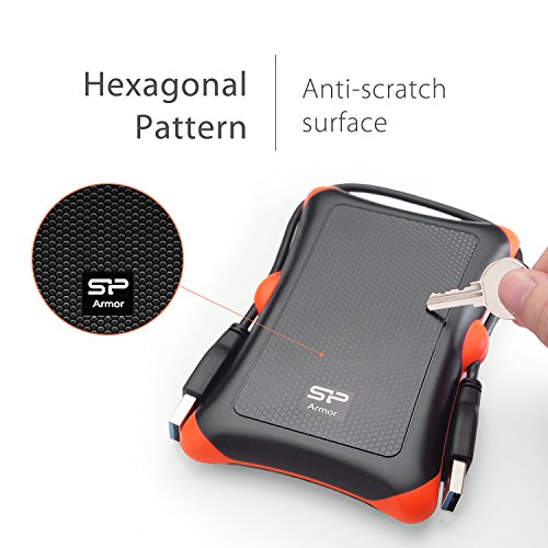 Silicon Power 2TB USB-C HDD Armor A30