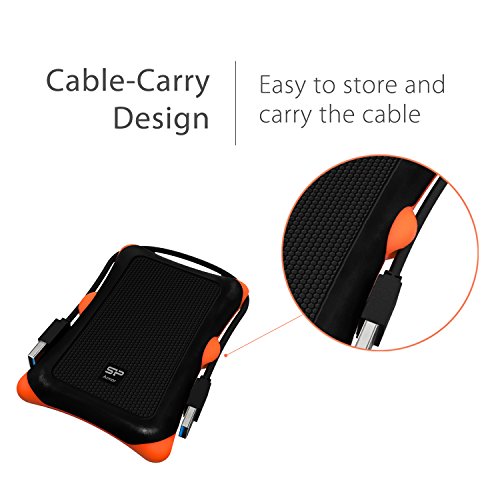 Silicon Power 2TB USB-C HDD Armor A30